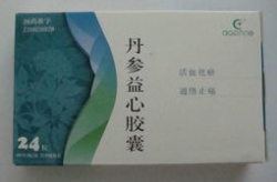 丹参益心胶囊,活血化瘀，通络止痛，冠心病、心绞痛的中医良药